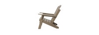 Kamas Outdoor Traditional Adirondack Chair - Tan