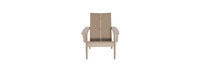 Kamas Outdoor Modern Adirondack Chair - Tan