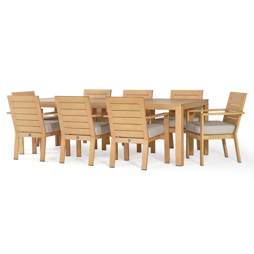 capri 9 piece dining set