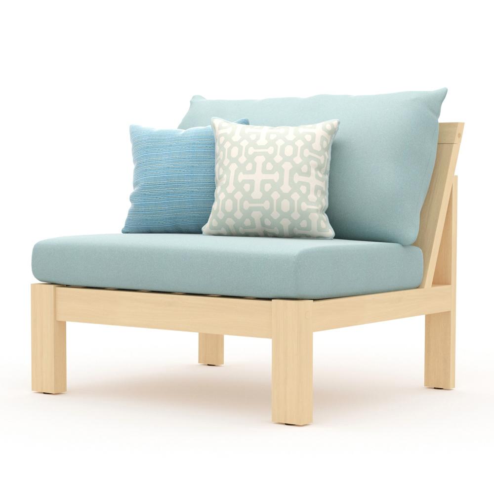 BensonÃ¢Â„Â¢ Armless Chairs - Spa Blue