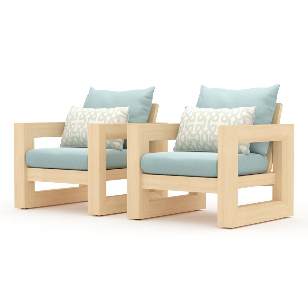 BensonÃ¢Â„Â¢ Club Chairs - Spa Blue