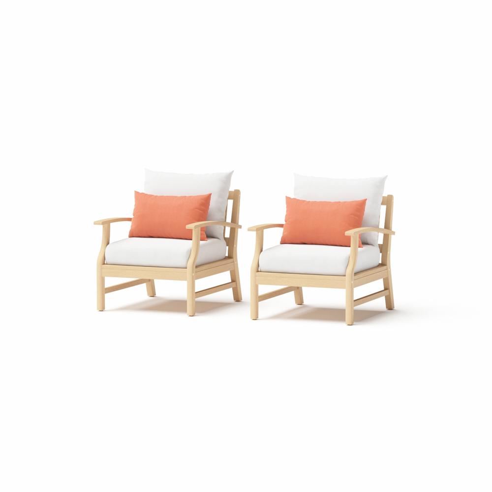 KooperÃ¢Â„Â¢ Club Chairs - Cast Coral