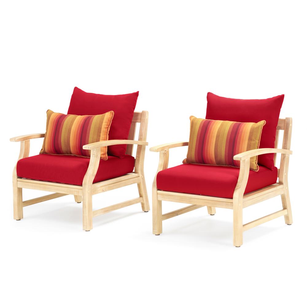 KooperÃ¢Â„Â¢ Club Chairs - Sunset Red