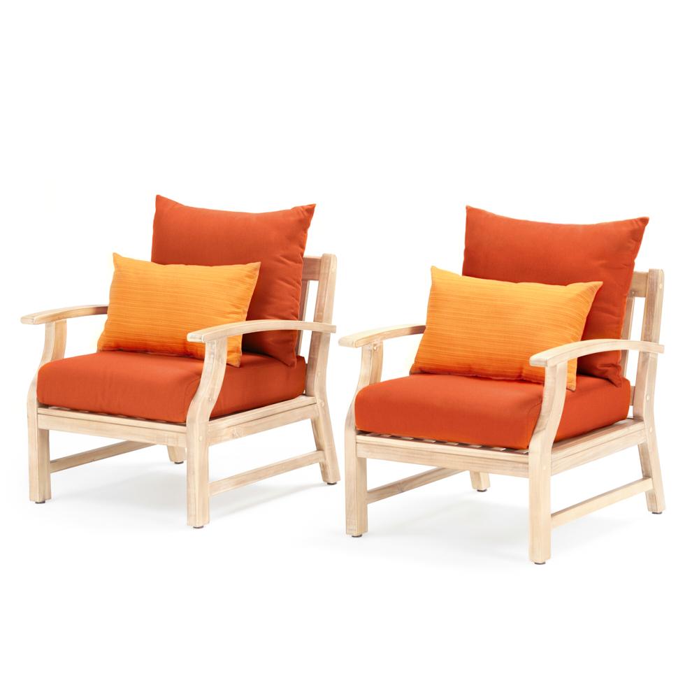 KooperÃ¢Â„Â¢ Club Chairs - Tikka Orange