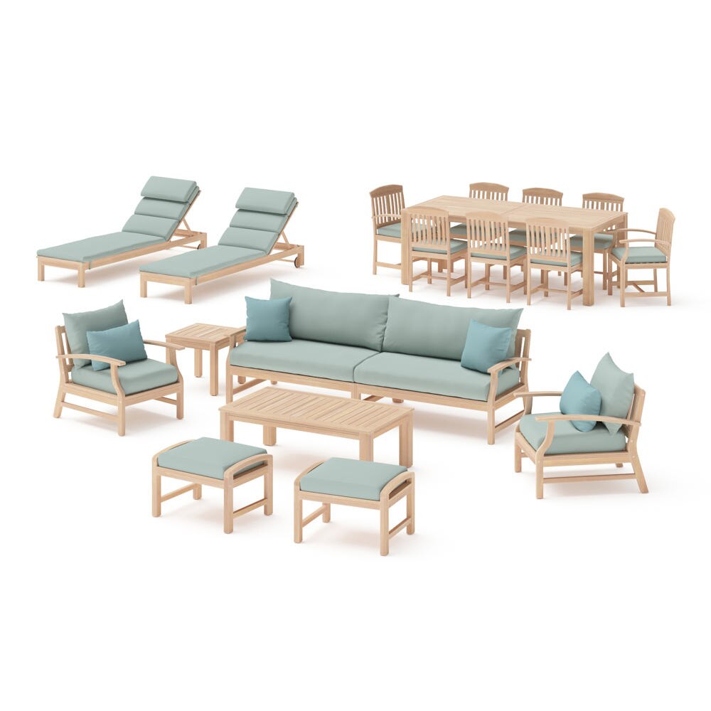 Kooper 19 Piece Sunbrella® Outdoor Patio Estate Collection