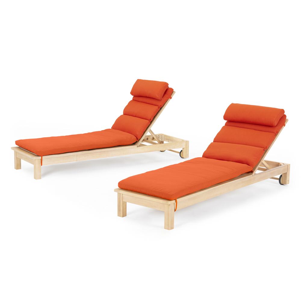 Kooper™ Chaise Lounges - Tikka Orange