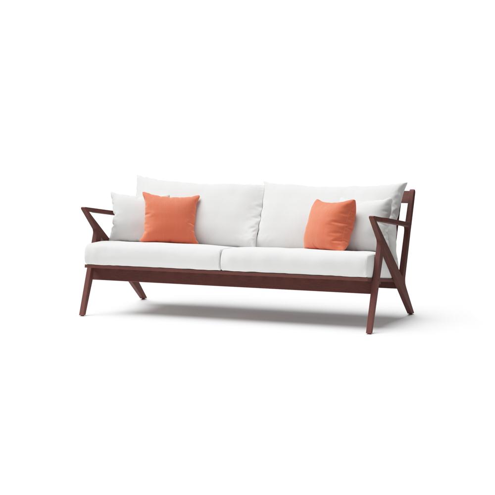 Vaughn™ 76in Outdoor Sofa - Cast Coral