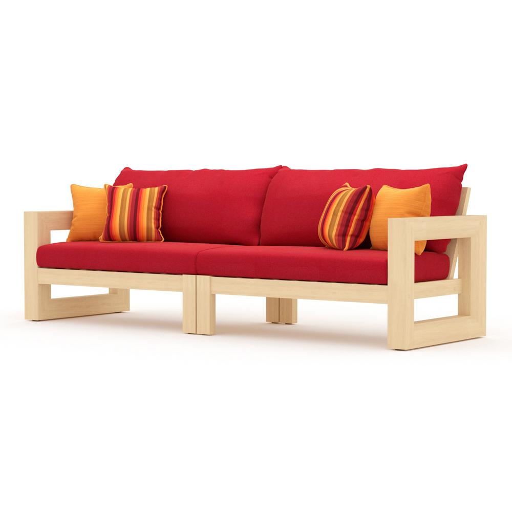 BensonÃ¢Â„Â¢ 96in Sofa - Sunset Red