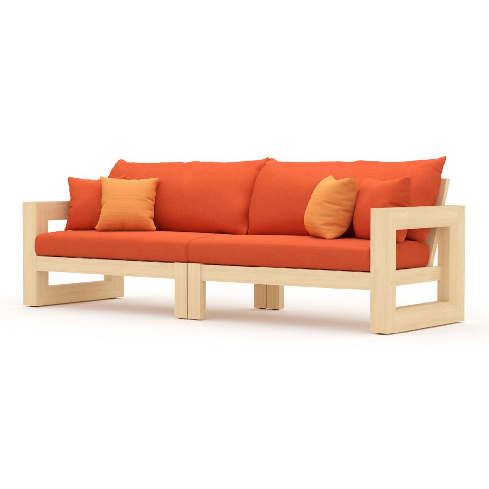 BensonÃ¢Â„Â¢ 96in Sofa - Tikka Orange