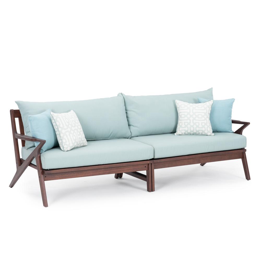 VaughnÃ¢Â„Â¢ 96in SunbrellaÃ‚Â® Outdoor Sofa - Spa Blue