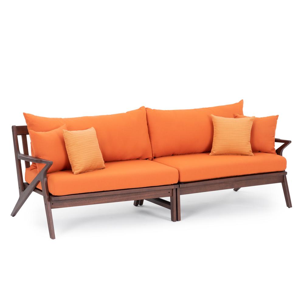 VaughnÃ¢Â„Â¢ 96in Sofa - Tikka Orange