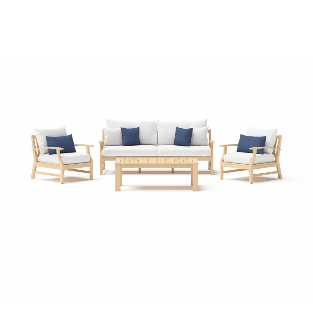 KooperÃ¢Â„Â¢ 4 Piece Outdoor Sofa & Club Chair Set - Bliss Ink