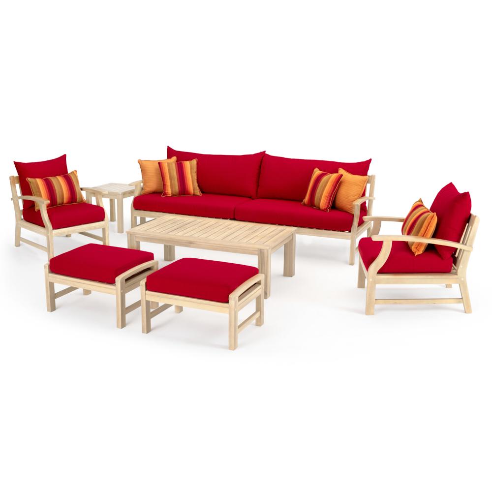 KooperÃ¢Â„Â¢ 8 Piece Sofa & Club Chair Set - Sunset Red