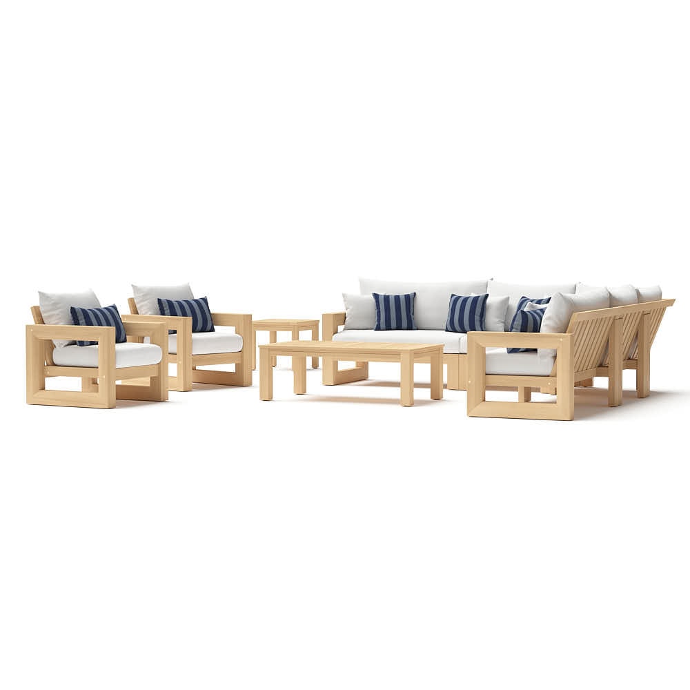 BensonÃ¢Â„Â¢ 9 Piece SunbrellaÃ‚Â® Outdoor Seating Set - Centered Ink