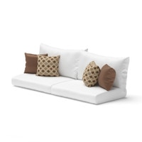 Modular Outdoor 76in Sofa Cushion Covers