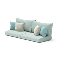 Modular Outdoor 76in Sofa Cushion Covers