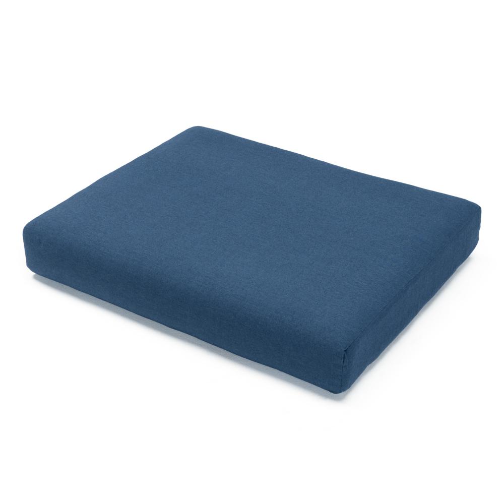 PortofinoÃ‚Â® Comfort Armless Chair Base Cushion - Laguna Blue