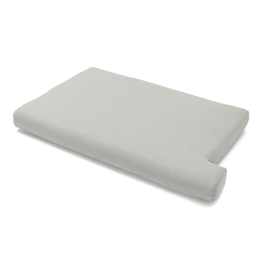 Portofino Repose 88in Sofa Base Cushion - Dove Gray