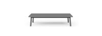 Santorini Outdoor 48" Rectangle Coffee Table - Zinc