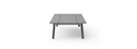 Santorini Outdoor 48" Rectangle Coffee Table - Zinc