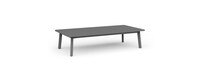 Santorini Outdoor 48" Rectangle Coffee Table - Zinc