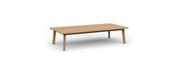 Santorini Outdoor 60" Rectangle Coffee Table - Natural Teak