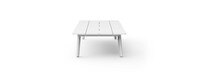 Santorini Outdoor 60" Rectangle Coffee Table - White