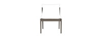 Del Mar Outdoor Dining Side Chair Frame - Weathered Teak