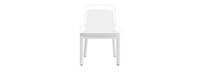 Santorini Outdoor Dining Side Chair Frame - Zinc