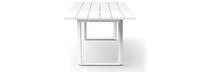 Sanibel Outdoor 108" Rectangle Dining Table - White