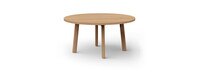 Santorini Outdoor 48" Round Dining Table - Natural Teak