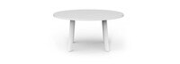 Santorini Outdoor 60" Round Dining Table - White