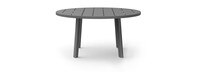 Santorini Outdoor 60" Round Dining Table - Zinc