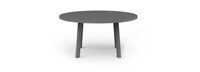 Santorini Outdoor 60" Round Dining Table - Zinc