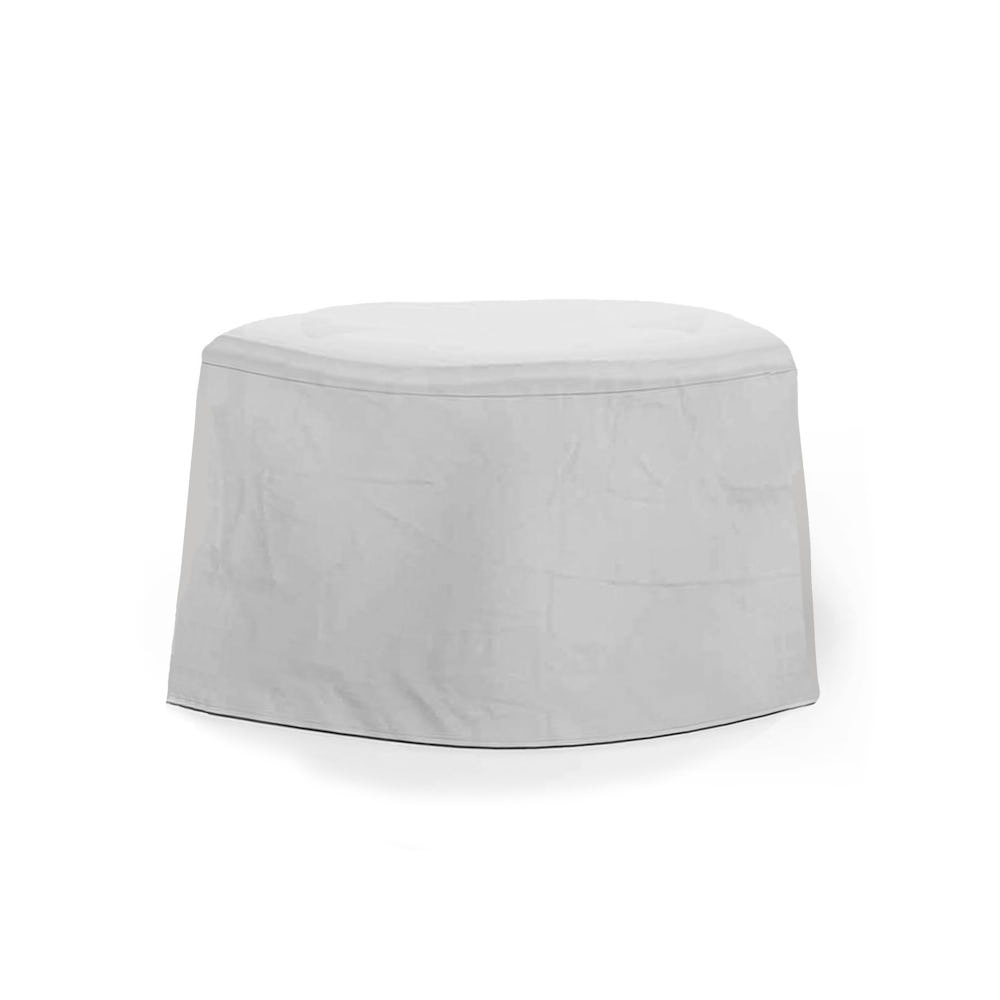 Santorini Outdoor 72" Round Dining Table Cover - Gray