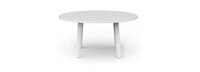 Santorini Outdoor 72" Round Dining Table - White