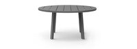 Santorini Outdoor 72" Round Dining Table - Zinc