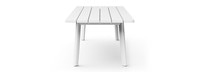 Santorini Outdoor 96" Rectangle Dining Table - White