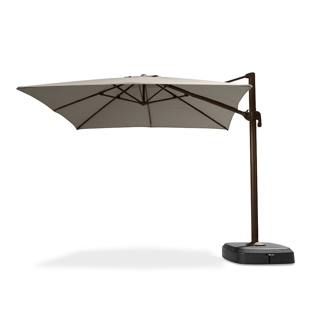 PortofinoÃ‚Â® Comfort 10 SunbrellaÃ‚Â® Outdoor Resort Umbrella - Espresso Taupe