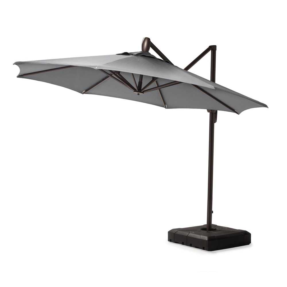 Modular Outdoor 10 SunbrellaÃ‚Â® Round Umbrella - Charcoal Gray