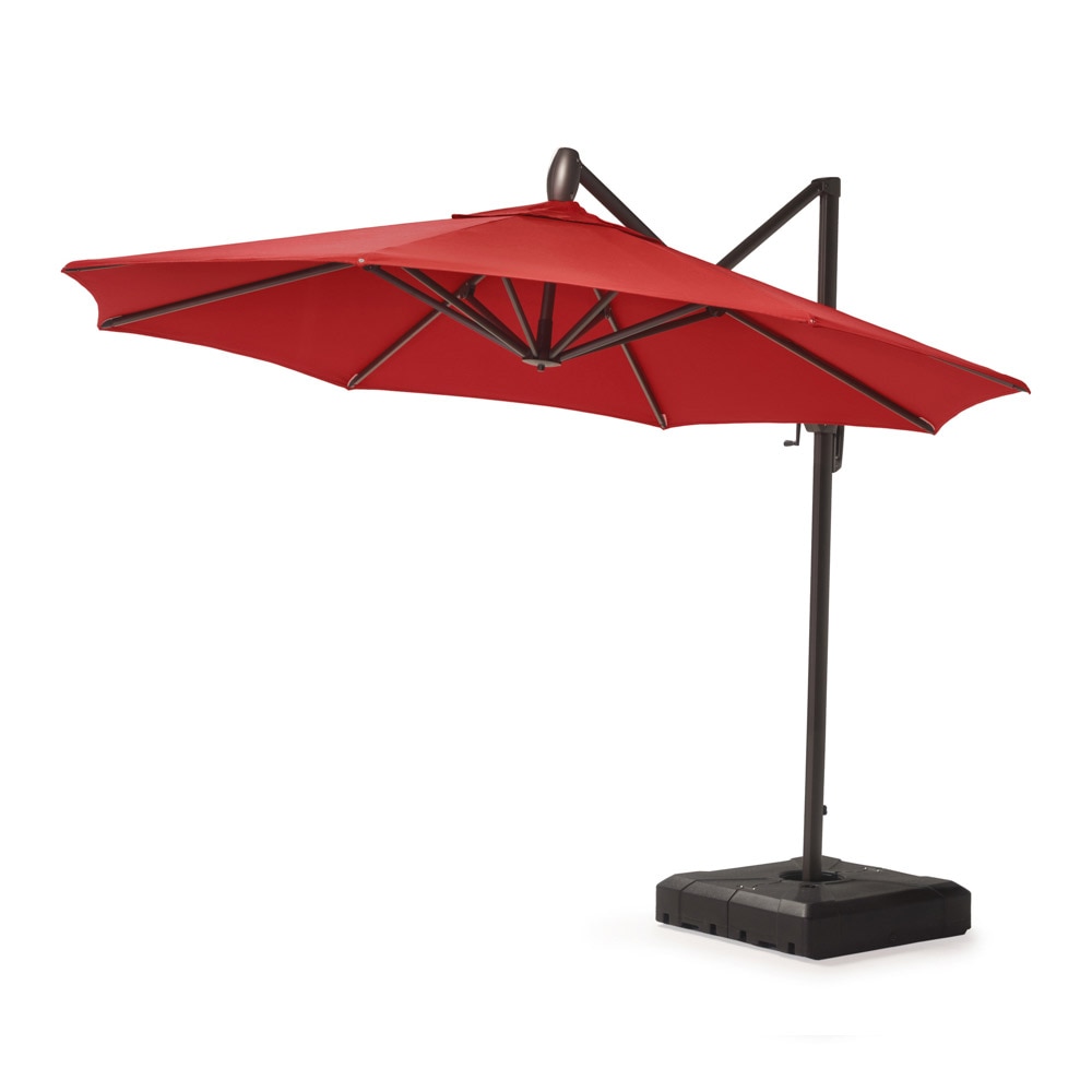 Modular Outdoor 10 SunbrellaÃ‚Â® Round Umbrella - Sunset Red