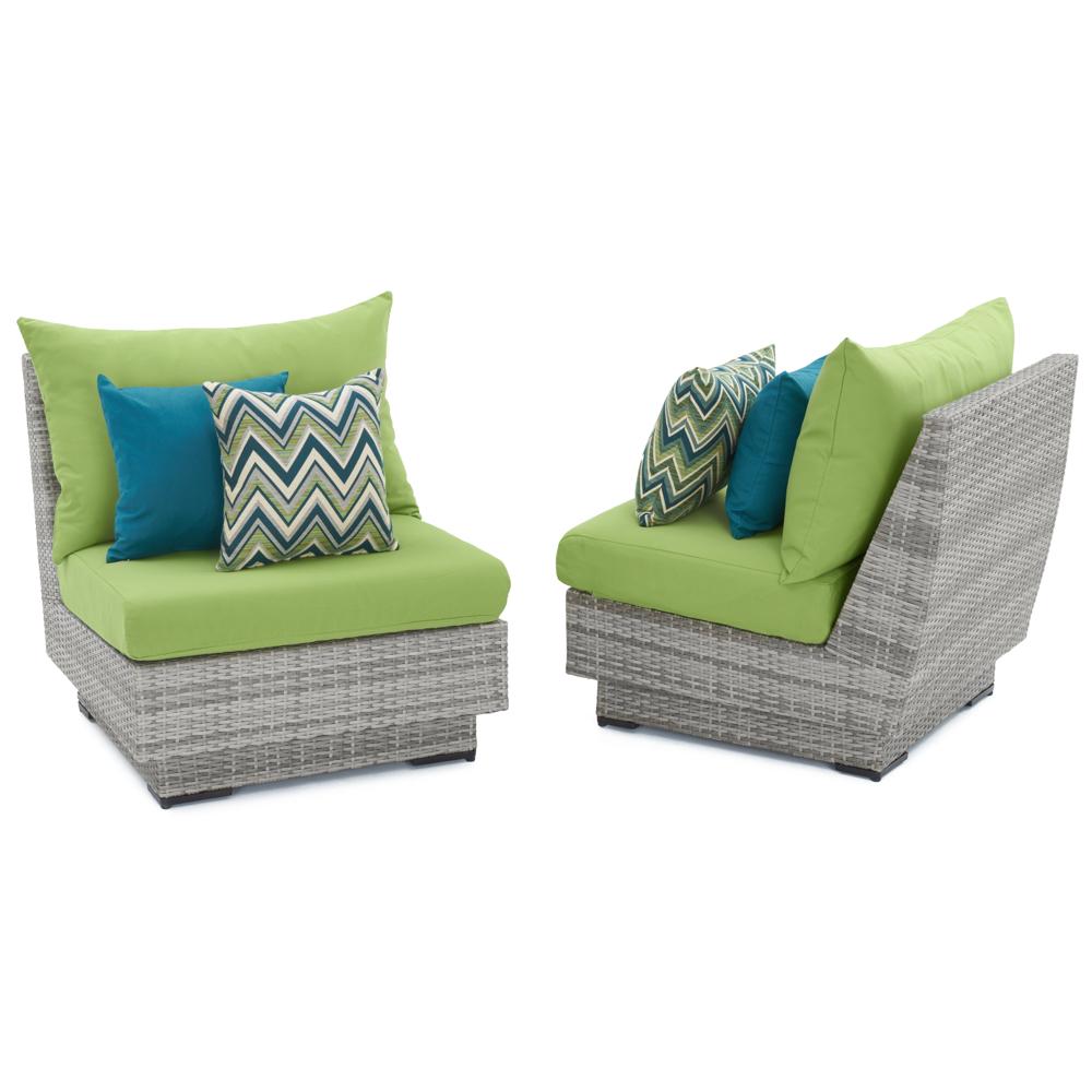 CannesÃ¢Â„Â¢ Armless Chairs - Ginkgo Green