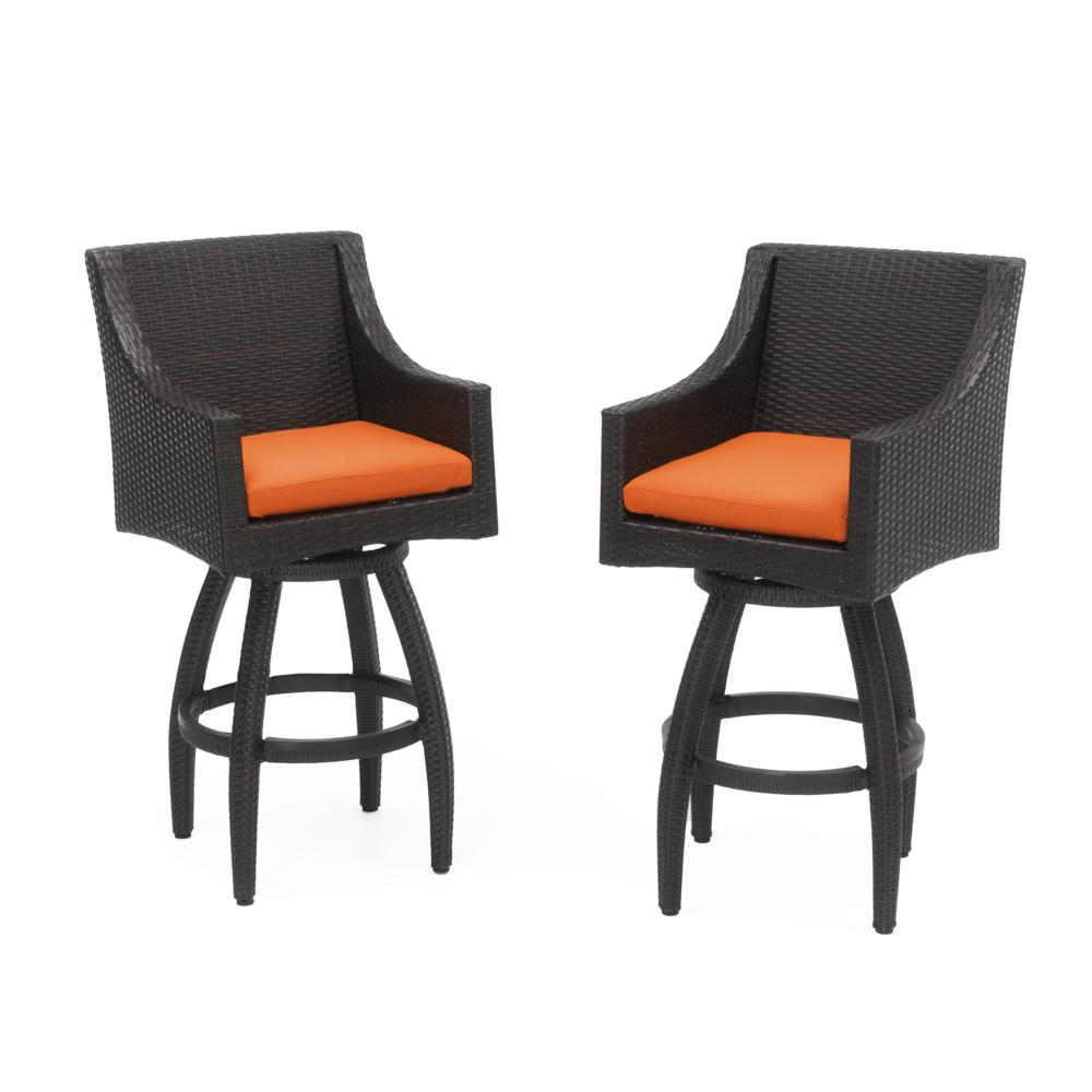 DecoÃ¢Â„Â¢ Swivel Barstool 2pk - Tikka Orange