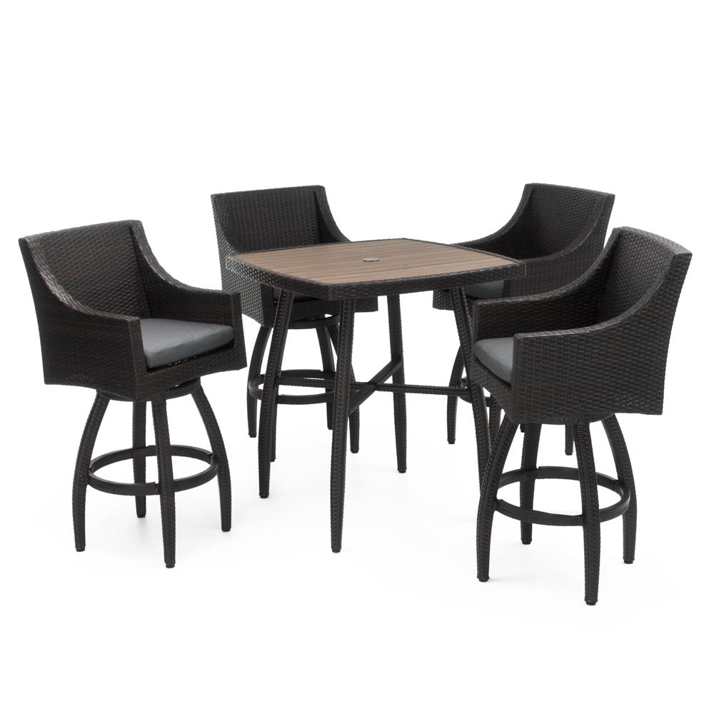 DecoÃ¢Â„Â¢ 5 Piece Barstool Set - Charcoal Gray