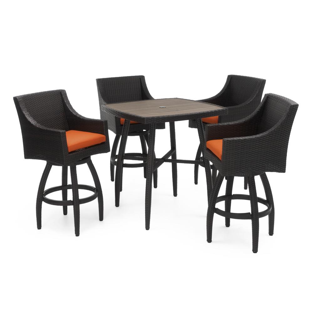 DecoÃ¢Â„Â¢ 5 Piece Barstool Set - Tikka Orange