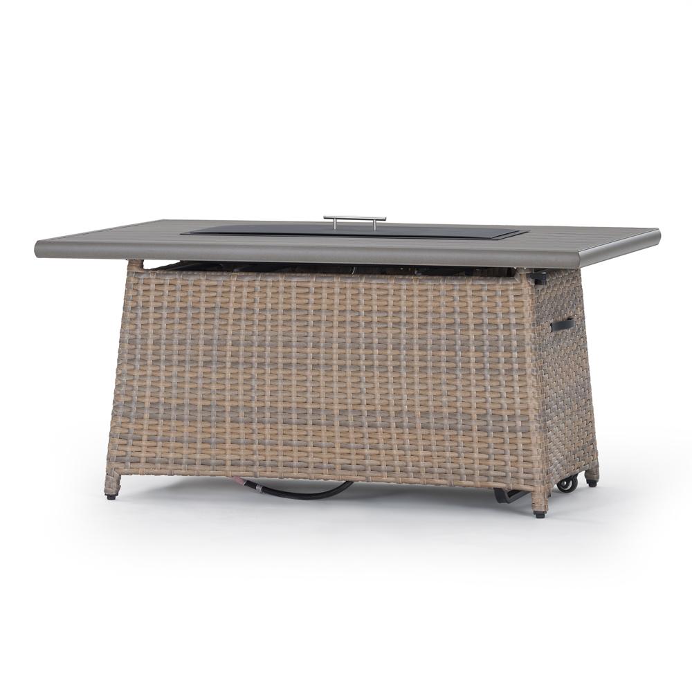 PortofinoÃ‚Â® Repose 50x32 Fire Table - Honey