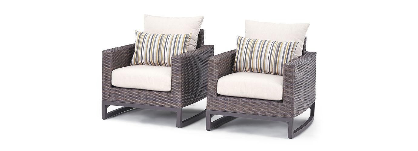 outdoor club chairs set of 2