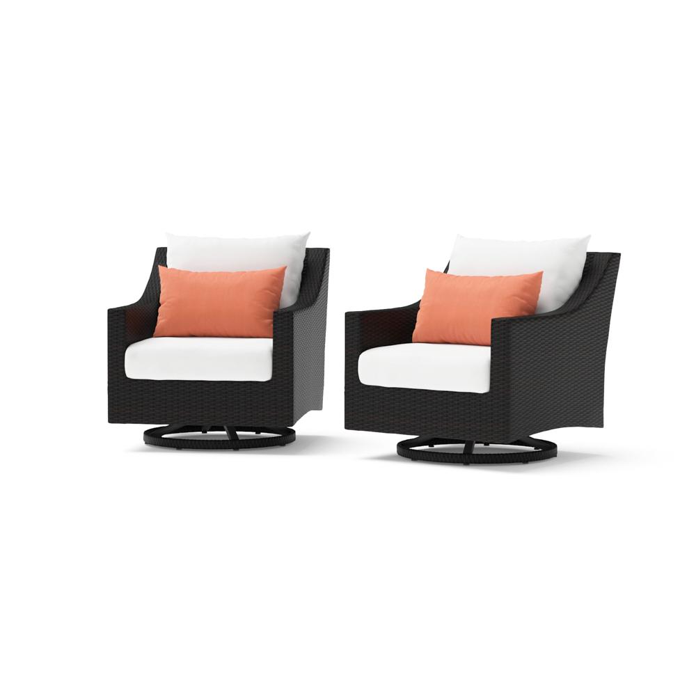 DecoÃ¢Â„Â¢ Set of 2 SunbrellaÃ‚Â® Outdoor Motion Club Chairs - Cast Coral