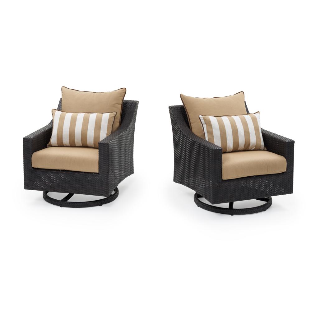 DecoÃ¢Â„Â¢ Set of 2 SunbrellaÃ‚Â® Outdoor Motion Club Chairs - Maxim Beige