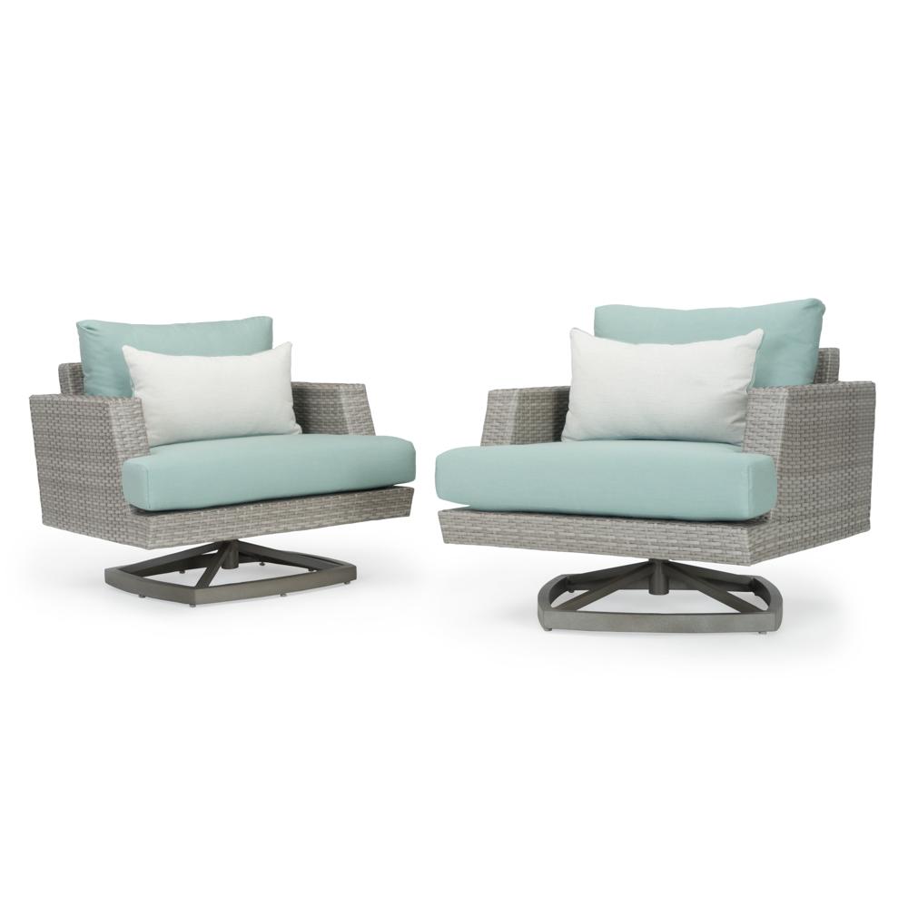 PortofinoÃ‚Â® Casual SunbrellaÃ‚Â® Outdoor Motion Club Chairs - Spa